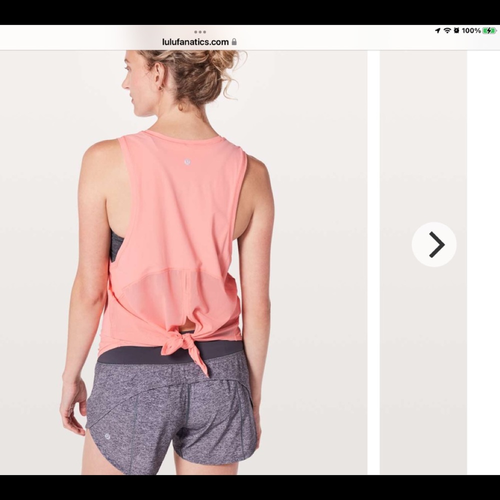 Lululemon Ace tank top